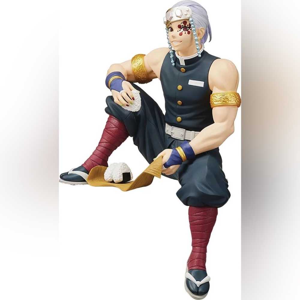 Demon Slayer Kimetsu no Yaiba Tengen Uzui Perching Figure SEGA Japan Anime Manga